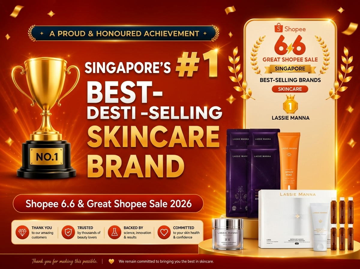 Lassie Manna Crowned #1 Best-Selling Skincare Brand During Shopee 6.6 Great Shopee Sale