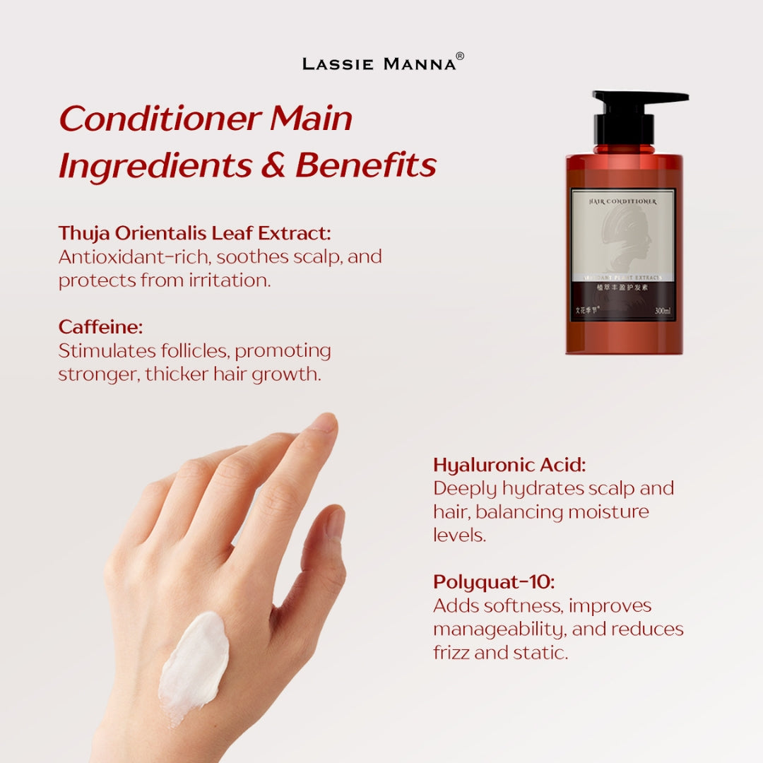 Plant Extract Shampoo & Conditioner