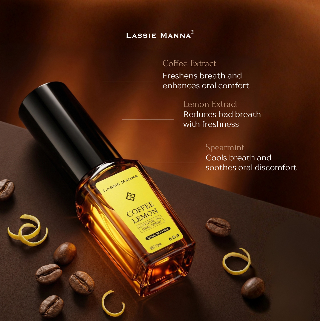 Coffee Lemon Essential Oil Oral Spray