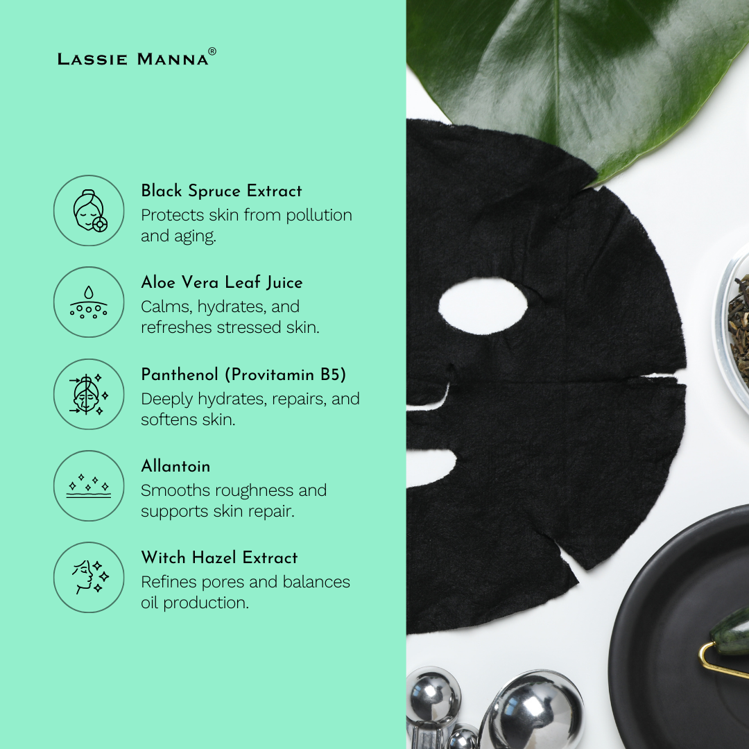 Black Spruce Luxe & Deep Hydration Mask
