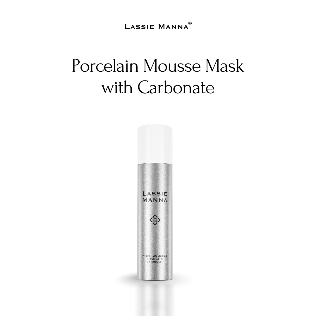 Porcelain Mousse Mask with Carbonate