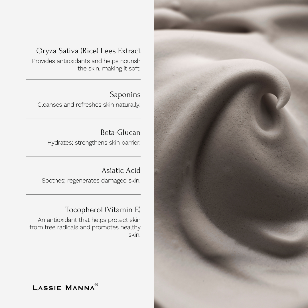 Porcelain Mousse Mask with Carbonate
