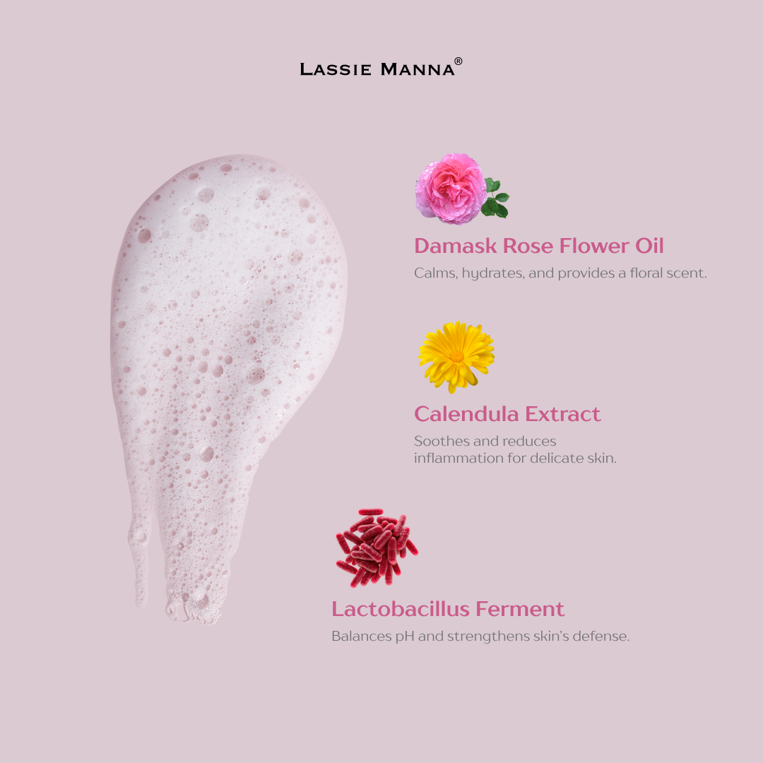 Refreshing Rose Intimate Care Mousse