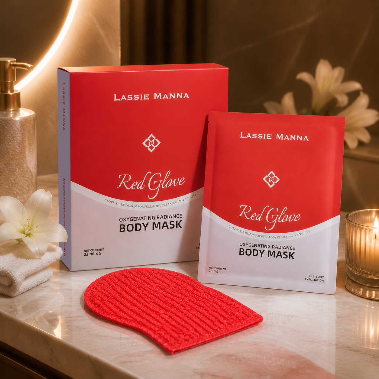 Red Glove Oxygenating Radiance Body Mask